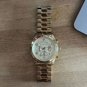 Michael Kors Gold Watch stainless steel